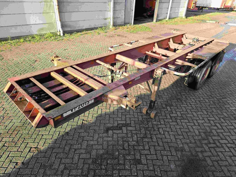 Pacton 20FT - BPW - DRUM - Steelspring - Semi-remorque porte-conteneur/ Caisse mobile: photos 1 Pacton 20FT - BPW - DRUM - Steelspring - Semi-remorque porte-conteneur/ Caisse mobile: photos 1
