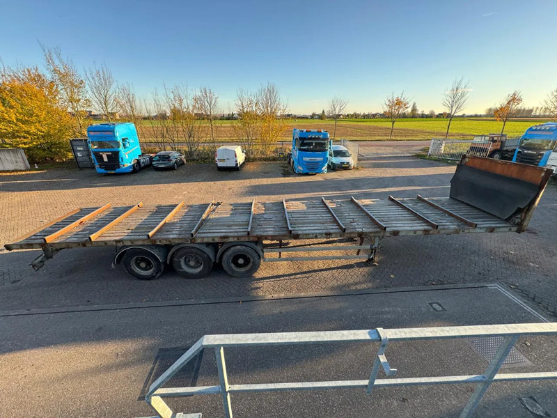 Robuste Kaiser S3803D - Drumbrakes - Semi-remorque plateau: photos 4 Robuste Kaiser S3803D - Drumbrakes - Semi-remorque plateau: photos 4