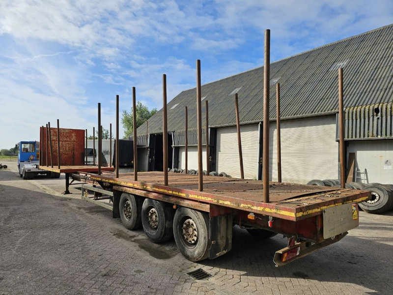 Semi-remorque plateau Trax 3 Meter extendable - MAX 15.5 meter long: photos 8