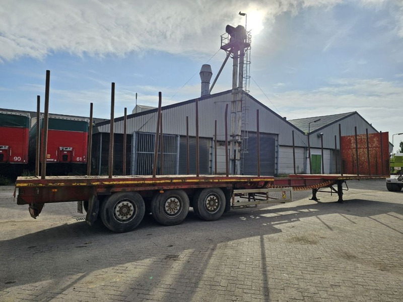 Trax 3 Meter extendable - MAX 15.5 meter long - Semi-remorque plateau: photos 5 Trax 3 Meter extendable - MAX 15.5 meter long - Semi-remorque plateau: photos 5