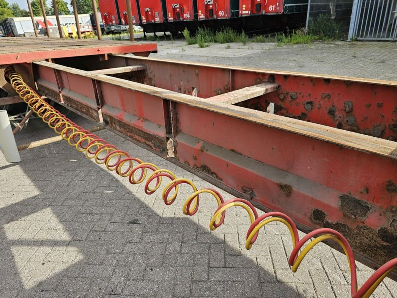 Semi-remorque plateau Trax 3 Meter extendable - MAX 15.5 meter long: photos 12