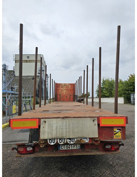 Trax 3 Meter extendable - MAX 15.5 meter long + Lifting axle - Semi-remorque plateau: photos 5 Trax 3 Meter extendable - MAX 15.5 meter long + Lifting axle - Semi-remorque plateau: photos 5