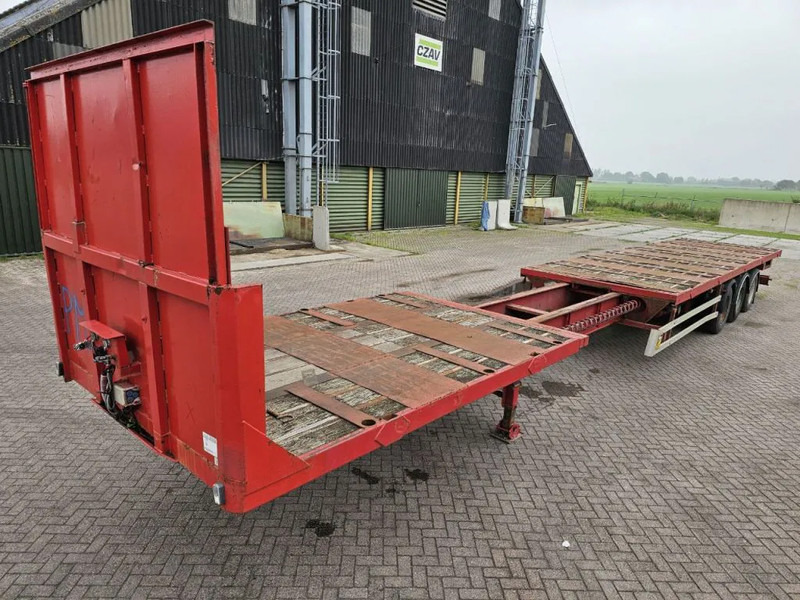 Trax 3 Meter extendable - MAX 15.5 meter long - SMB - DRUM - Semi-remorque plateau: photos 1 Trax 3 Meter extendable - MAX 15.5 meter long - SMB - DRUM - Semi-remorque plateau: photos 1