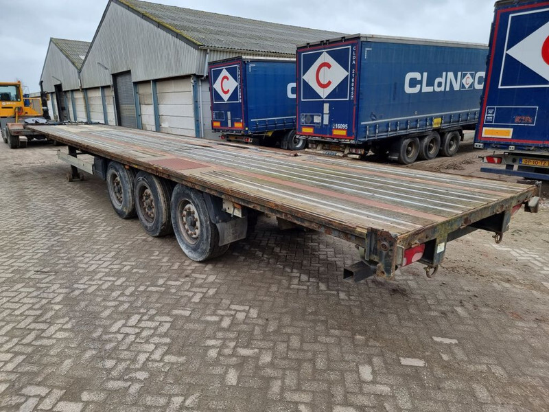 Semi-remorque plateau Van Hool BPW - DISC - 385/65R22.5: photos 13