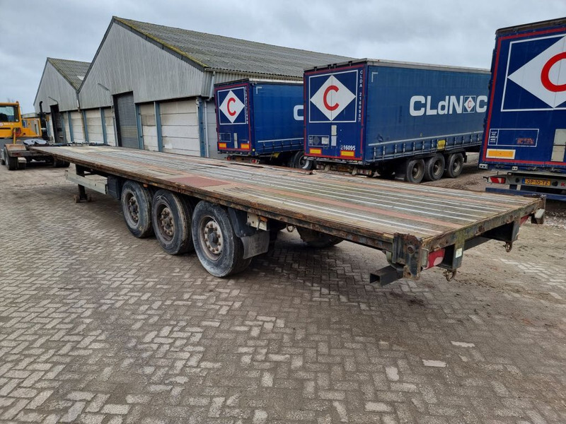 Semi-remorque plateau Van Hool BPW - DISC - 385/65R22.5: photos 6
