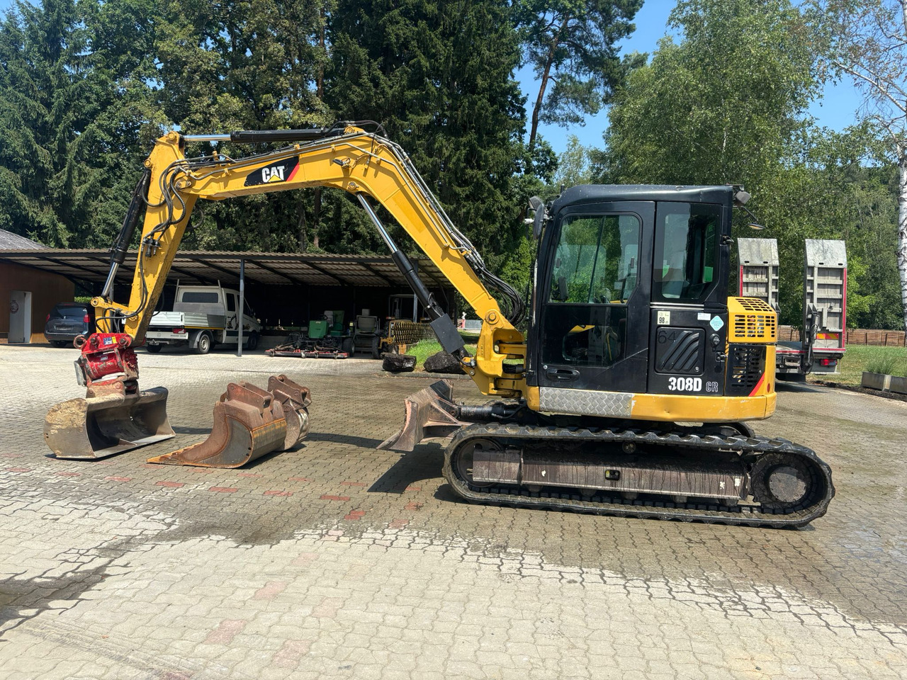CATERPILLAR 308 D - Mini pelle: photos 1 CATERPILLAR 308 D - Mini pelle: photos 1