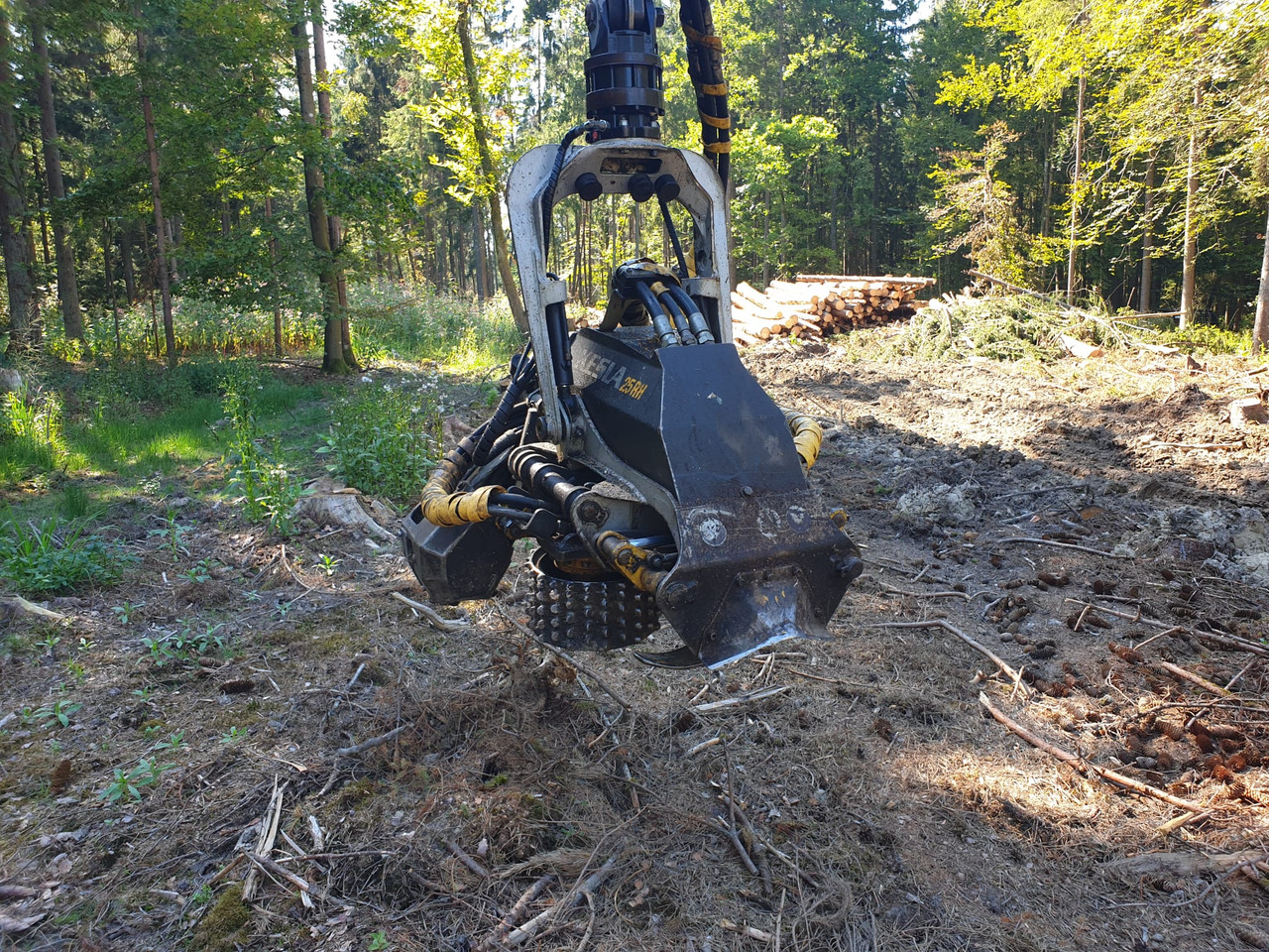Pelle sur chenille HITACHI ZX 210-3 with Kesla 25 RH: photos 7