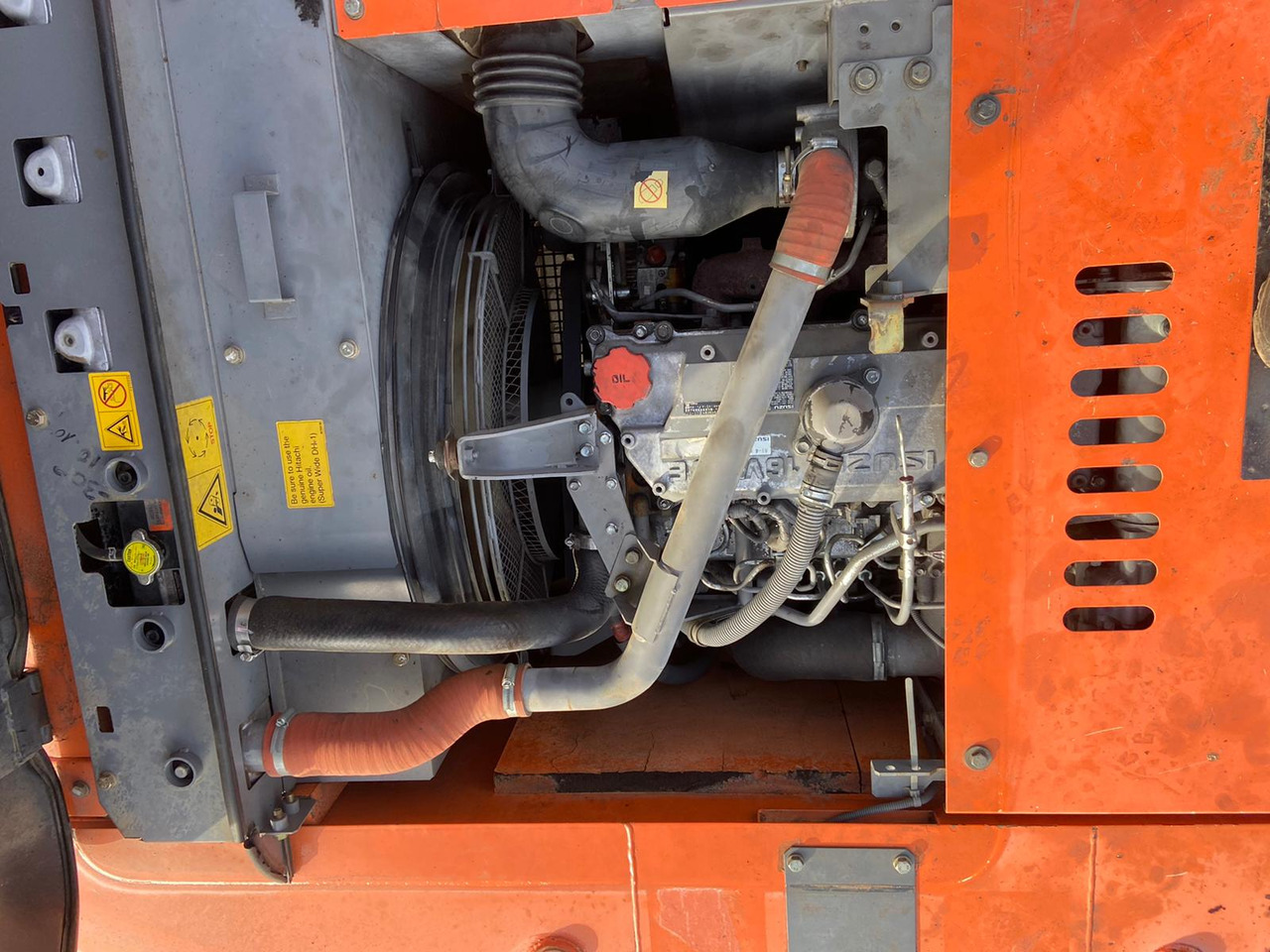 Pelle sur chenille HITACHI ZX 210-3 with Kesla 25 RH: photos 13