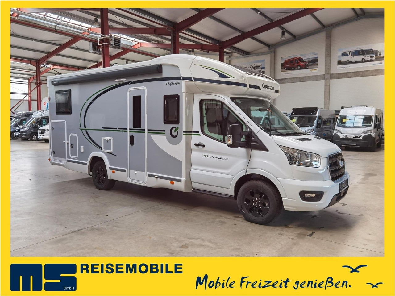 Chausson 797 TITANIUM / - 2026 - / 4.1T. / EINZELBETTEN - Camping-car profilé: photos 1 Chausson 797 TITANIUM / - 2026 - / 4.1T. / EINZELBETTEN - Camping-car profilé: photos 1