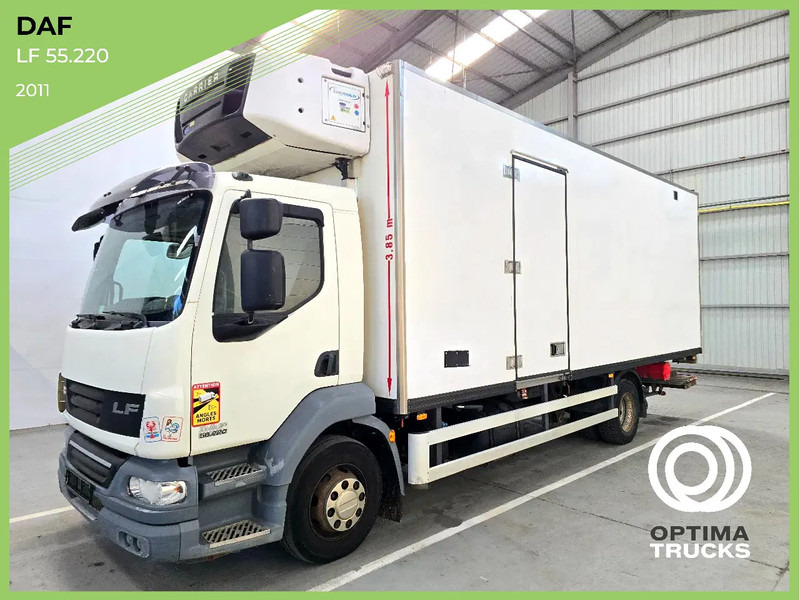 DAF LF 55.220 EURO 5 / CARRIER / MULTITEMPERATUUR / DHOLLANDIA 1500kg - Camion frigorifique: photos 1 DAF LF 55.220 EURO 5 / CARRIER / MULTITEMPERATUUR / DHOLLANDIA 1500kg - Camion frigorifique: photos 1