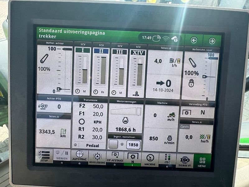 John Deere 6155R AP 50KM 2022 1870 UUR!!! en crédit-bail John Deere 6155R AP 50KM 2022 1870 UUR!!!: photos 12