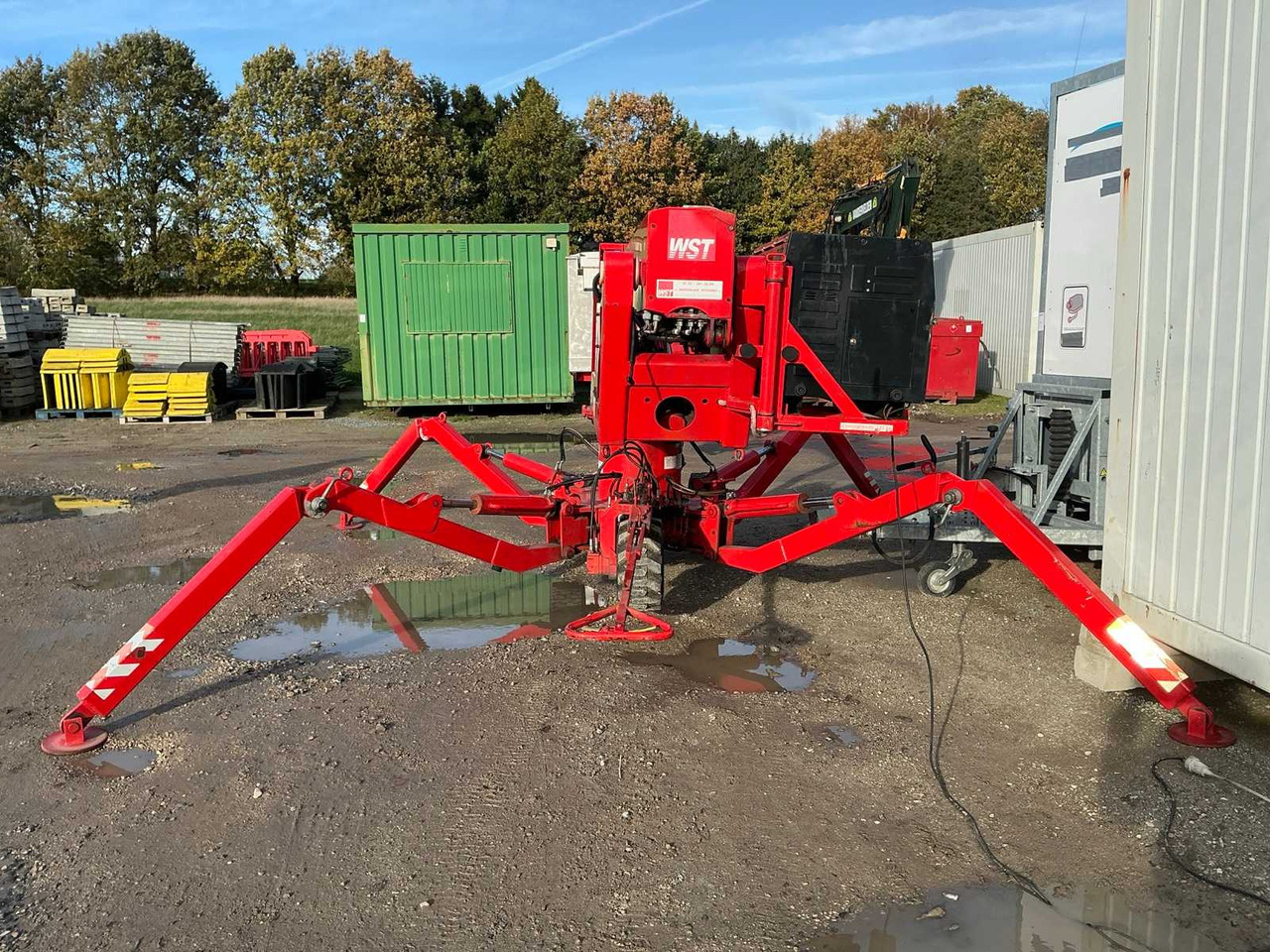 1995 TEUPEN HYLIFT ST 16 TELESCOPIC SPIDER AERIAL PLATFORM - Nacelle: photos 2 1995 TEUPEN HYLIFT ST 16 TELESCOPIC SPIDER AERIAL PLATFORM - Nacelle: photos 2