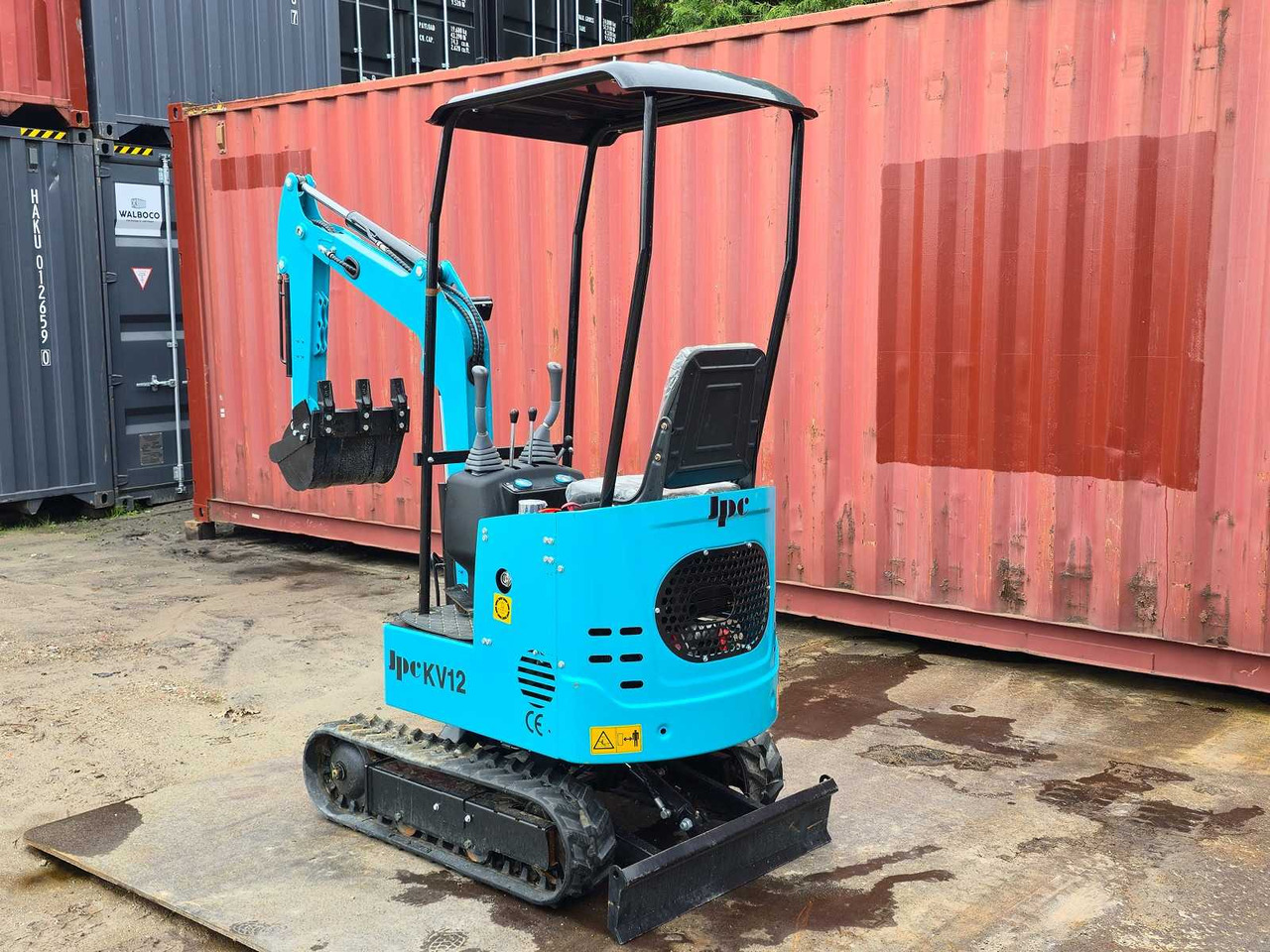 2025 - JPC - KV12 - BLUE - MINI EXCAVATOR - Mini pelle: photos 3 2025 - JPC - KV12 - BLUE - MINI EXCAVATOR - Mini pelle: photos 3