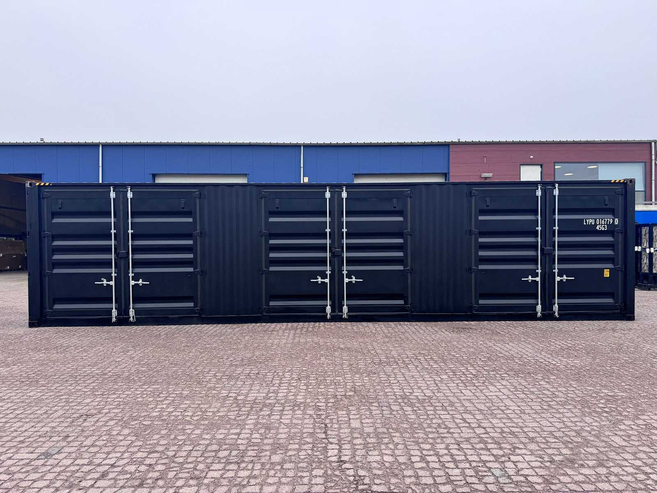 40ft High Cube shipping container with 3 side doors - Conteneur maritime: photos 3 40ft High Cube shipping container with 3 side doors - Conteneur maritime: photos 3