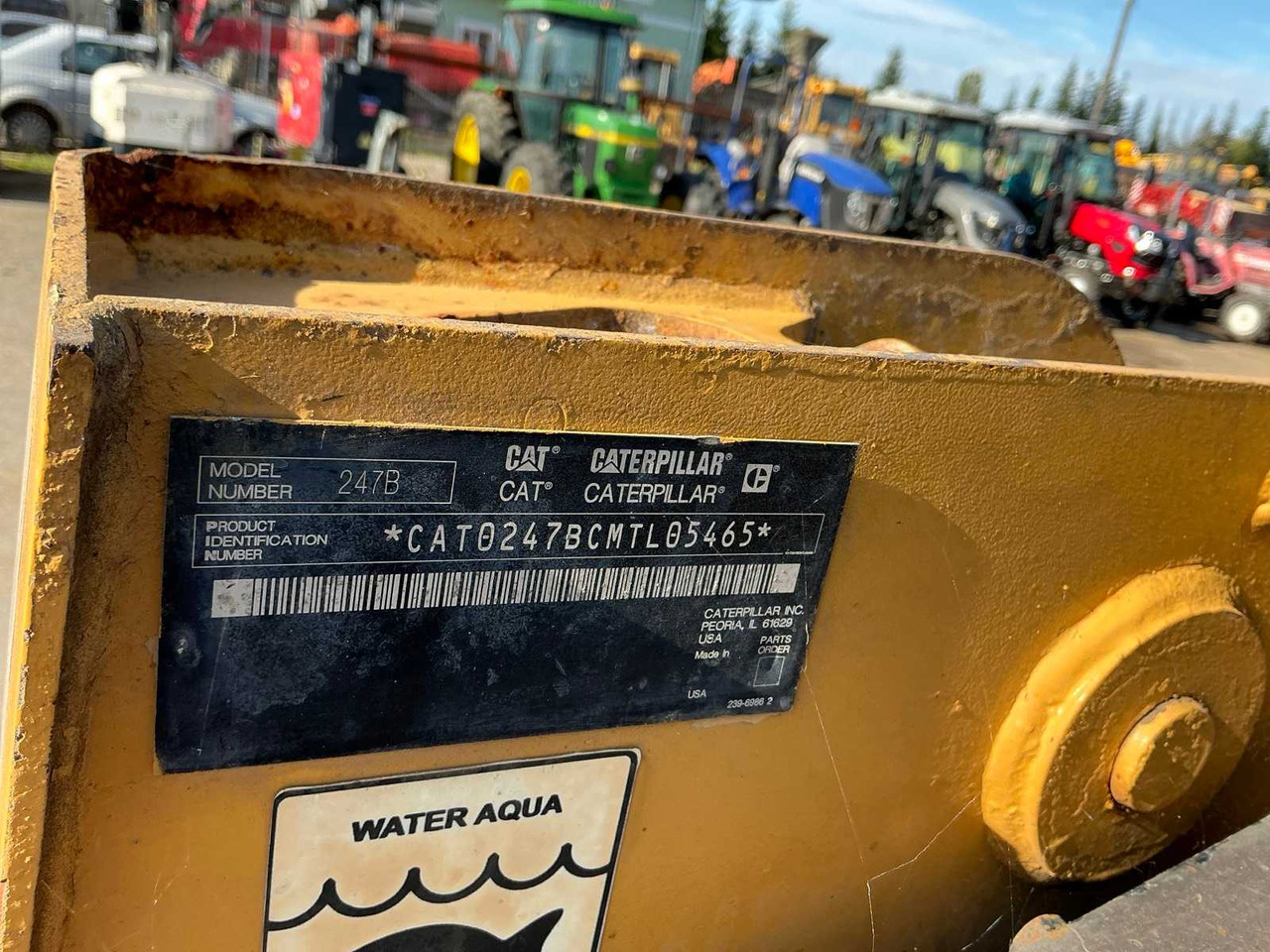 CATERPILLAR - 247B - COMPACT LOADER - 2008 - Chargeuse compacte sur chenilles: photos 2 CATERPILLAR - 247B - COMPACT LOADER - 2008 - Chargeuse compacte sur chenilles: photos 2