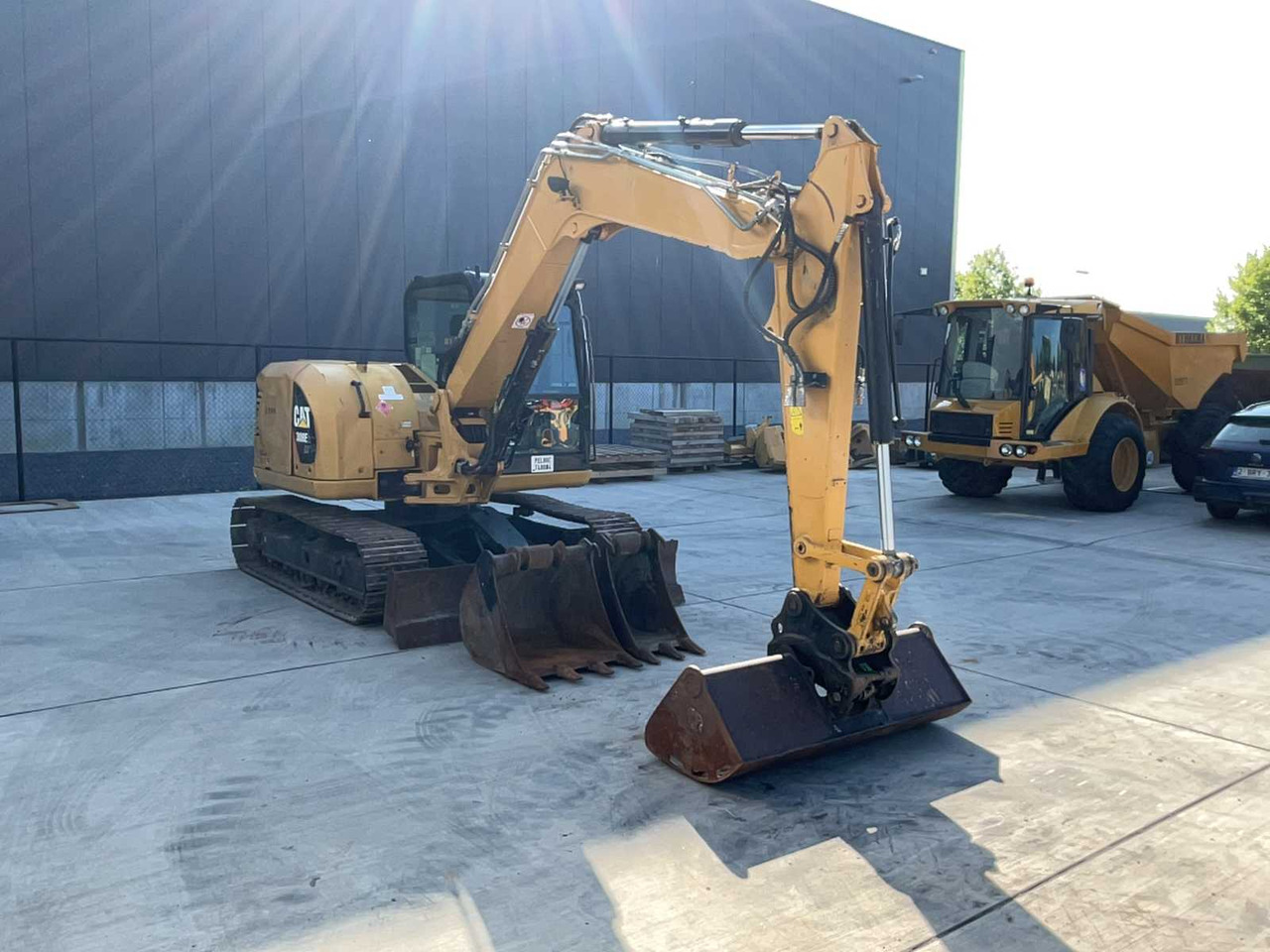 Caterpillar 308E2CR - Pelle sur chenille: photos 3 Caterpillar 308E2CR - Pelle sur chenille: photos 3