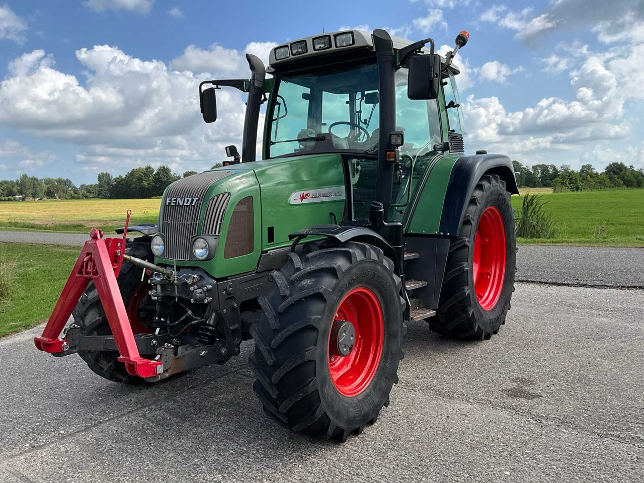 Fendt 410 Vario - Tracteur agricole: photos 1 Fendt 410 Vario - Tracteur agricole: photos 1