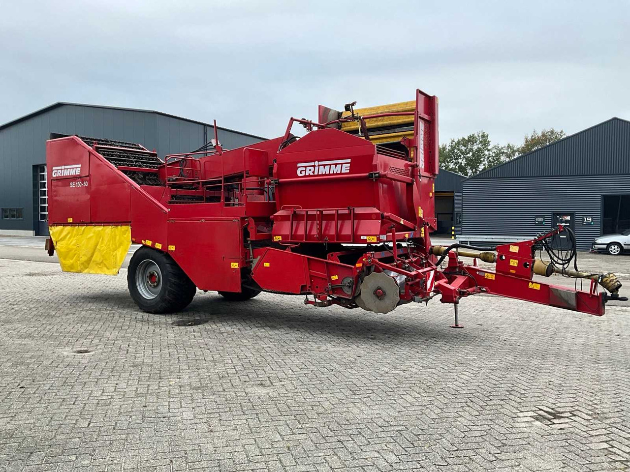 Grimme SE 150-60 - Arracheuse de pommes de terre: photos 4 Grimme SE 150-60 - Arracheuse de pommes de terre: photos 4