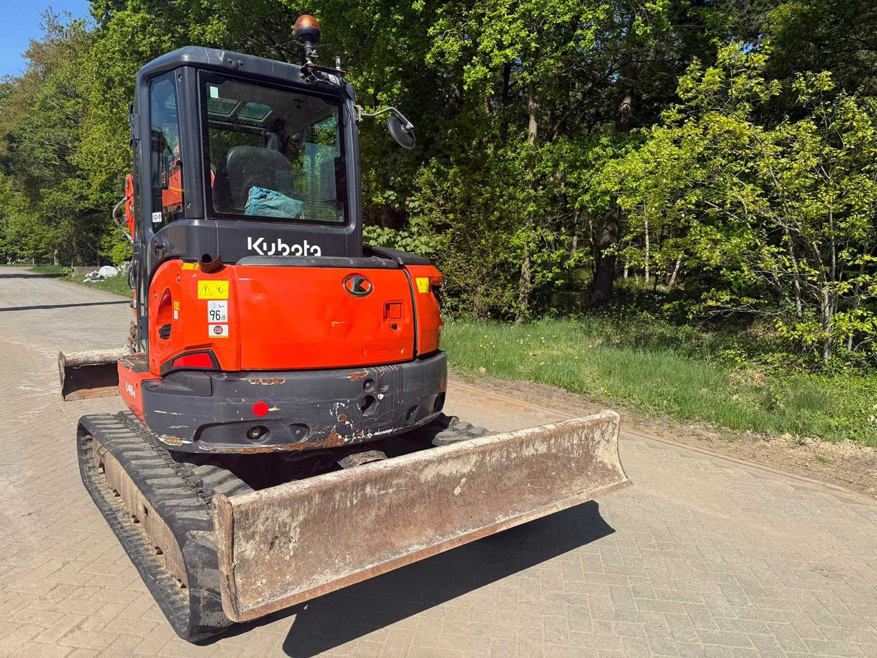 Kubota KX48-4 - Pelle sur chenille: photos 4 Kubota KX48-4 - Pelle sur chenille: photos 4