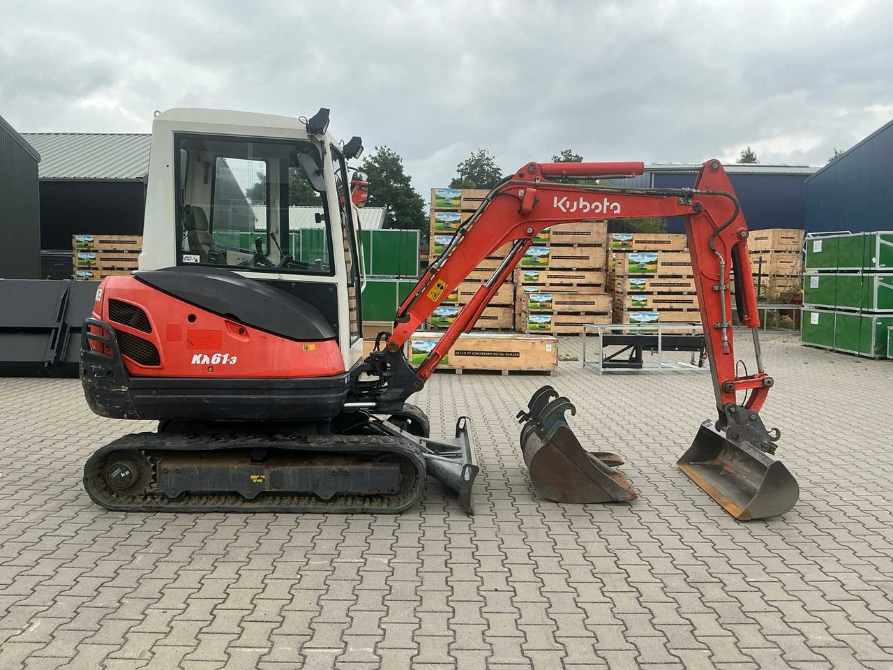 Kubota KX61-3 - Pelle sur chenille: photos 4 Kubota KX61-3 - Pelle sur chenille: photos 4