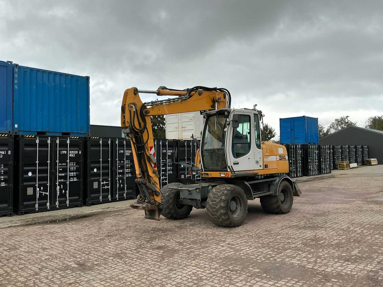 Pelle sur pneus LIEBHERR A314 WHEELED EXCAVATOR: photos 20