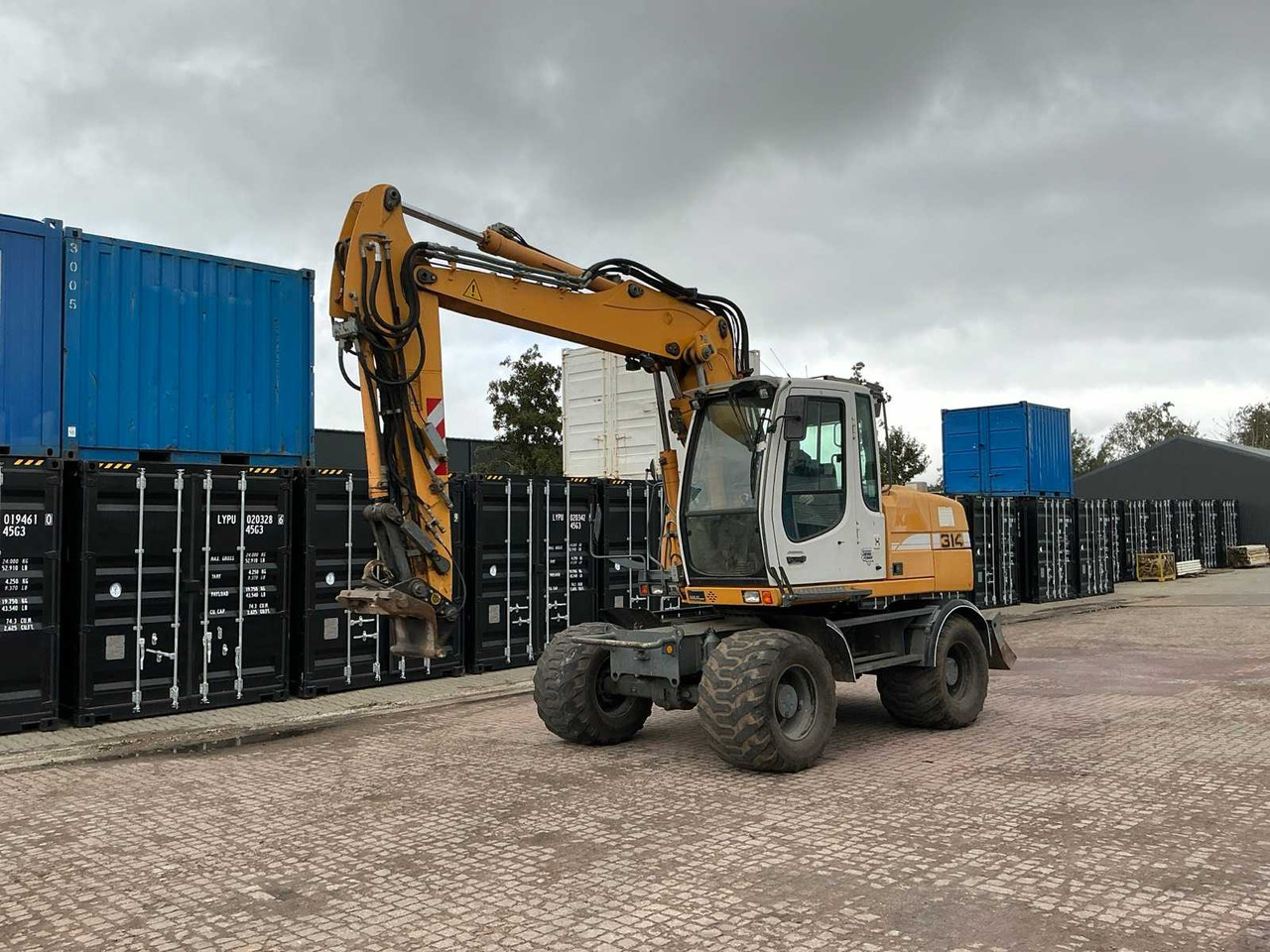 Pelle sur pneus LIEBHERR A314 WHEELED EXCAVATOR: photos 18