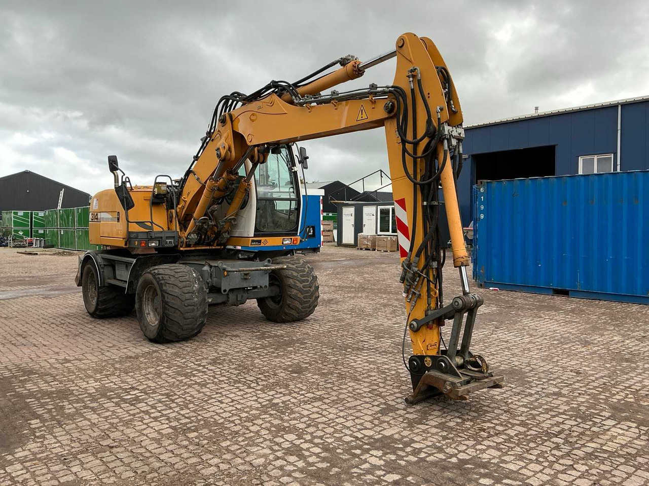 Pelle sur pneus LIEBHERR A314 WHEELED EXCAVATOR: photos 13