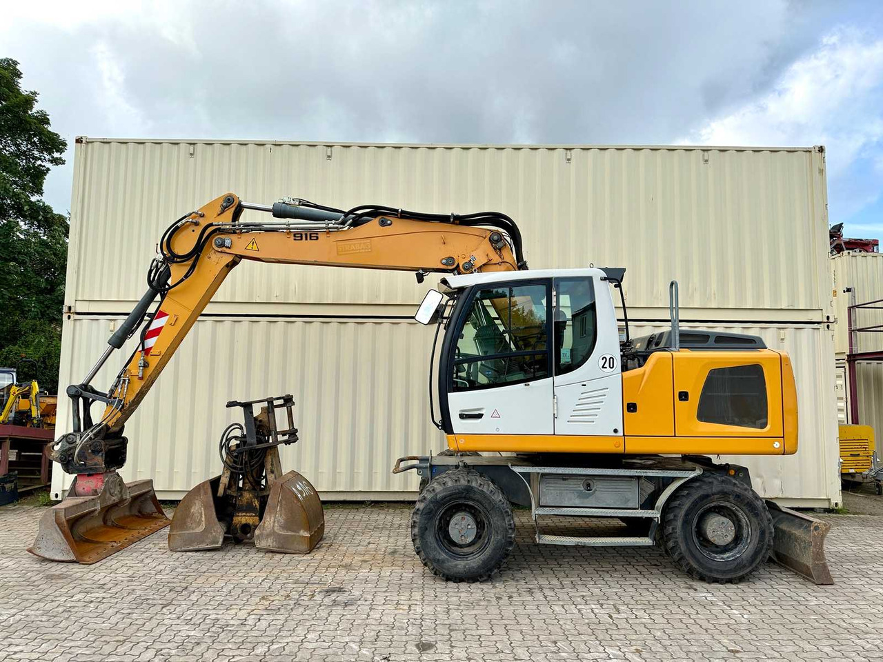 Liebherr A916 - Pelle sur pneus: photos 2 Liebherr A916 - Pelle sur pneus: photos 2