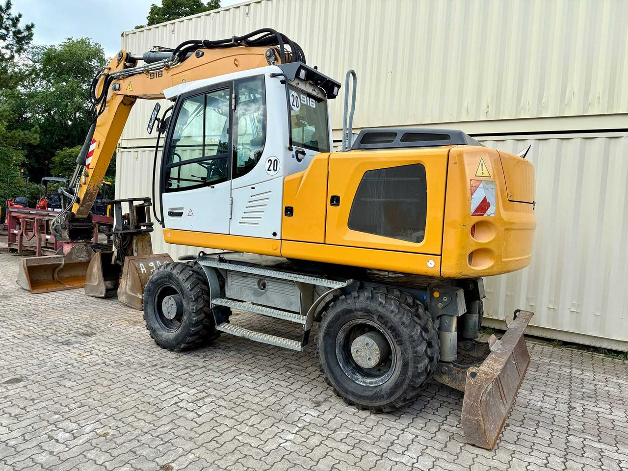 Liebherr A916 - Pelle sur pneus: photos 3 Liebherr A916 - Pelle sur pneus: photos 3