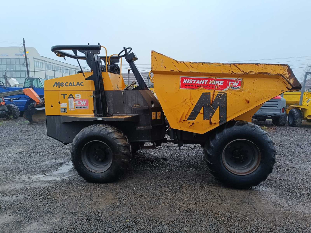 MECALAC - ARTICULATED SITE DUMPER - Mini tombereau: photos 2 MECALAC - ARTICULATED SITE DUMPER - Mini tombereau: photos 2