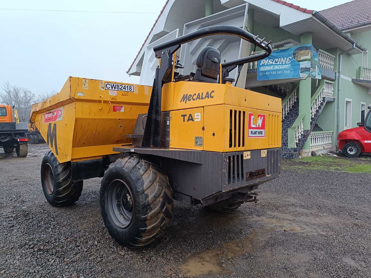 MECALAC - ARTICULATED SITE DUMPER - Mini tombereau: photos 4 MECALAC - ARTICULATED SITE DUMPER - Mini tombereau: photos 4