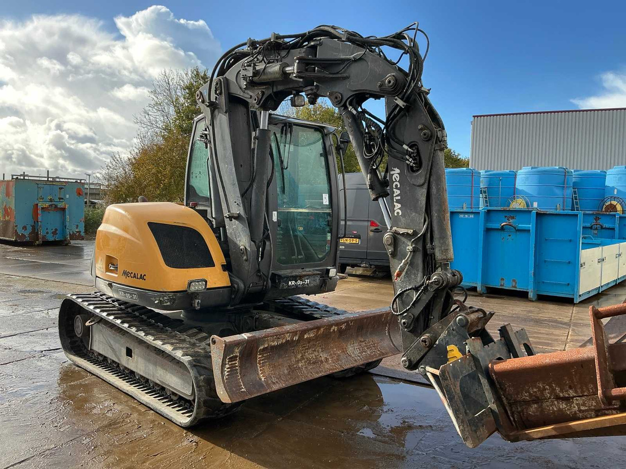 Mecalac 2016 MECALAC 8MCR CRAWLER EXCAVATOR - Pelle sur chenille: photos 5 Mecalac 2016 MECALAC 8MCR CRAWLER EXCAVATOR - Pelle sur chenille: photos 5