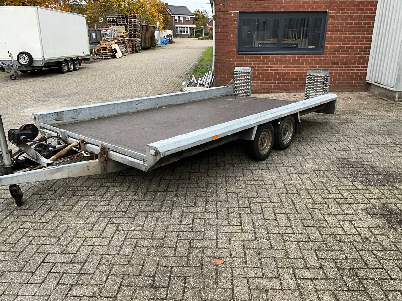2000 HAPERT H2700 TRAILER MACHINE TRANSPORTER - Remorque: photos 4 2000 HAPERT H2700 TRAILER MACHINE TRANSPORTER - Remorque: photos 4