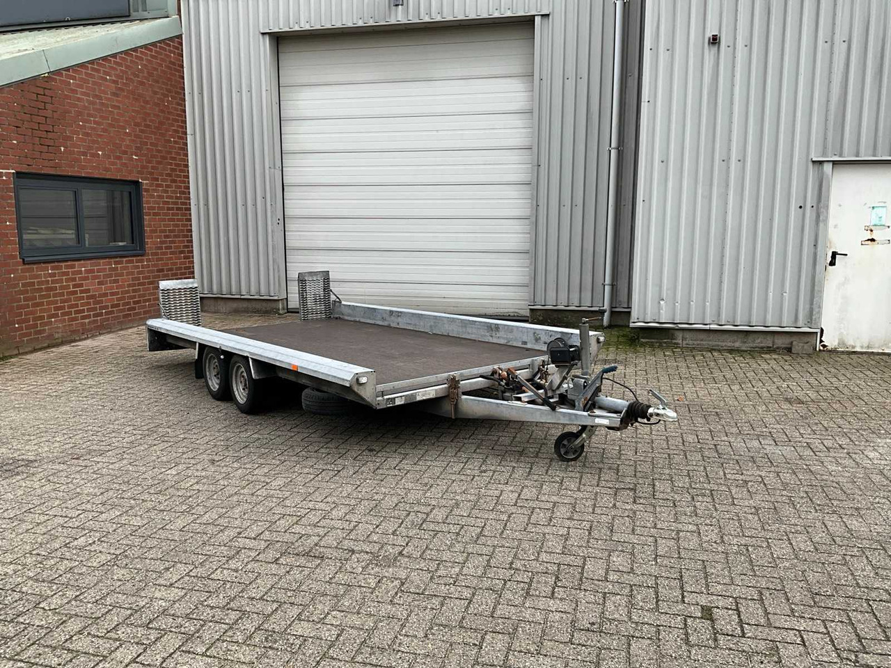 2000 HAPERT H2700 TRAILER MACHINE TRANSPORTER - Remorque: photos 1 2000 HAPERT H2700 TRAILER MACHINE TRANSPORTER - Remorque: photos 1