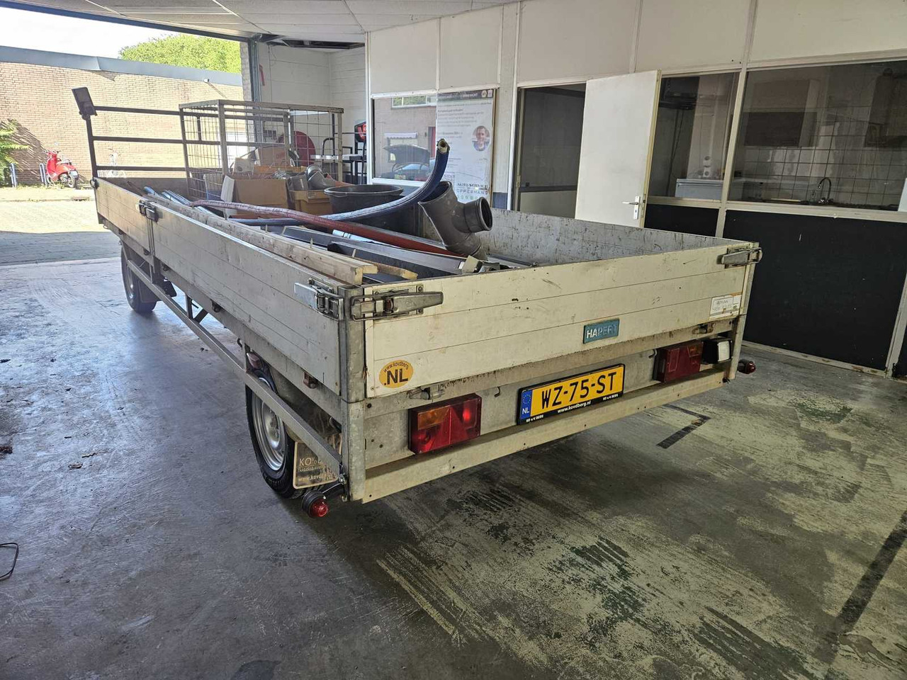 2001 HAPERT V2700 DRAWBAR TRAILER TRAILER - Remorque: photos 3 2001 HAPERT V2700 DRAWBAR TRAILER TRAILER - Remorque: photos 3