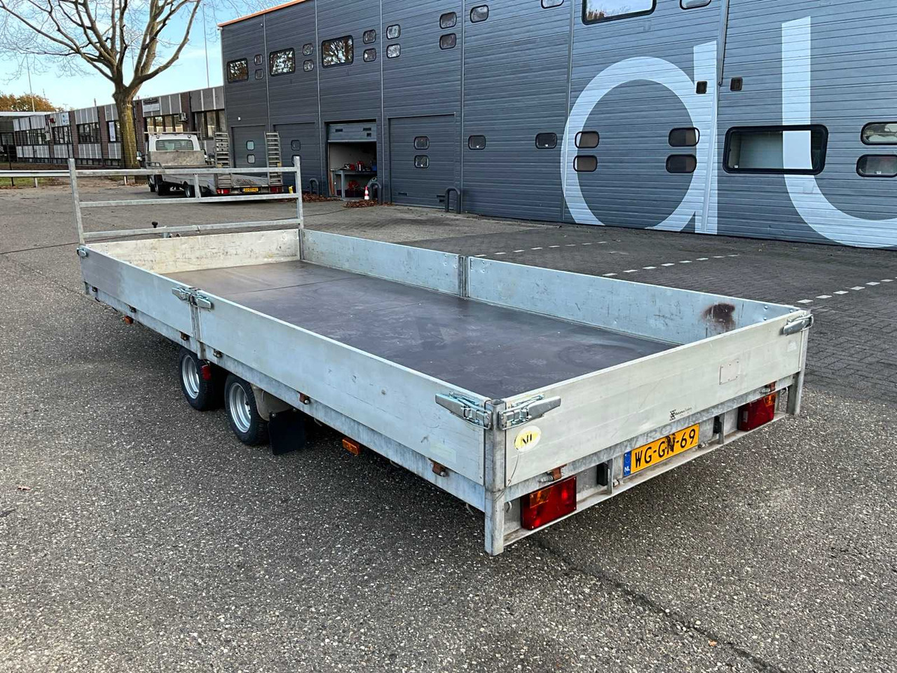 2002 HAPERT AL2000 PLATFORM TRAILER - Remorque: photos 3 2002 HAPERT AL2000 PLATFORM TRAILER - Remorque: photos 3