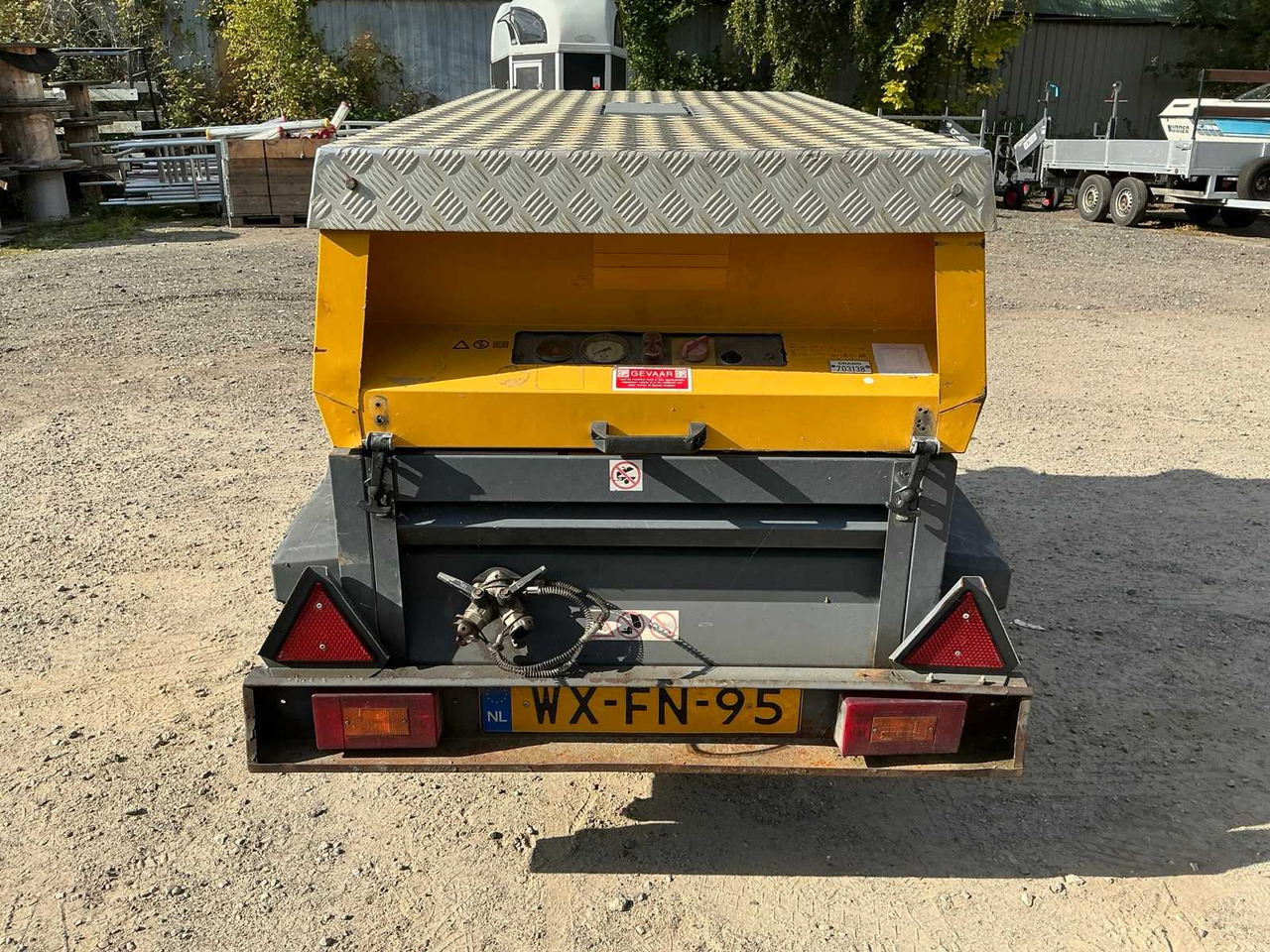 Remorque 2007 ATLAS COPCO XAS5700 MOBILE COMPRESSOR: photos 6 Remorque 2007 ATLAS COPCO XAS5700 MOBILE COMPRESSOR: photos 6