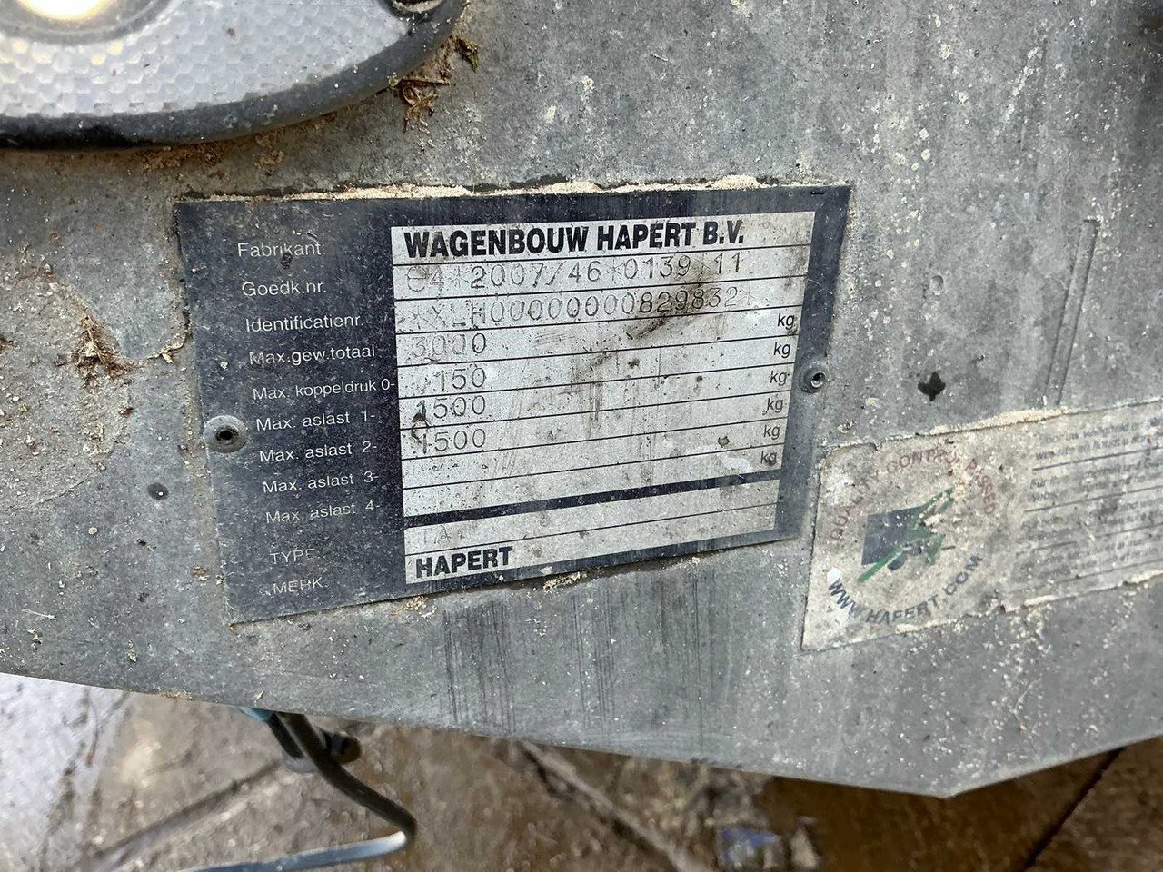 2020 HAPERT TA TRAILER - Remorque: photos 4 2020 HAPERT TA TRAILER - Remorque: photos 4