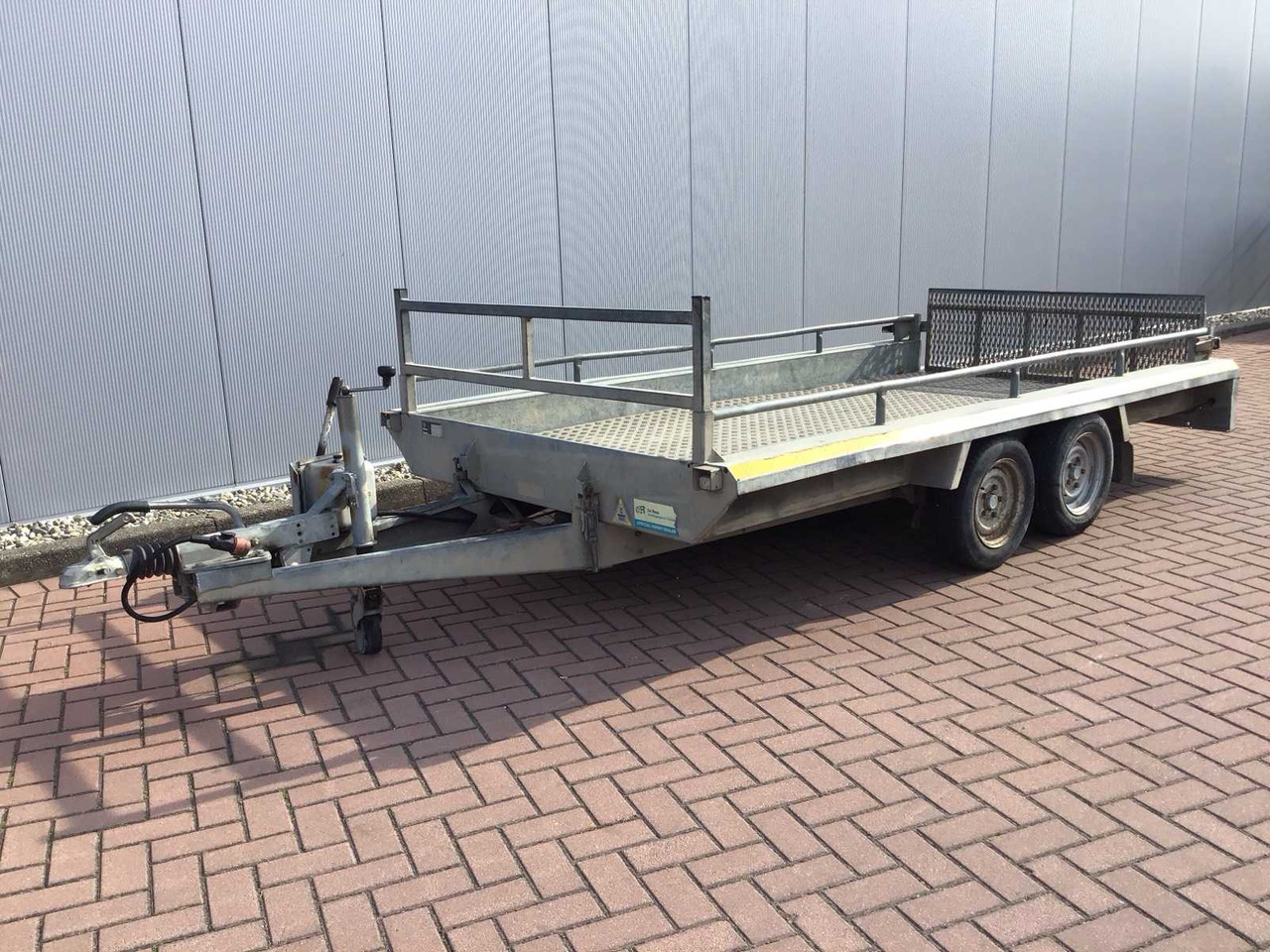 HAPERT H2700 TILTABLE MACHINE TRANSPORTER TRAILER - Remorque: photos 1 HAPERT H2700 TILTABLE MACHINE TRANSPORTER TRAILER - Remorque: photos 1
