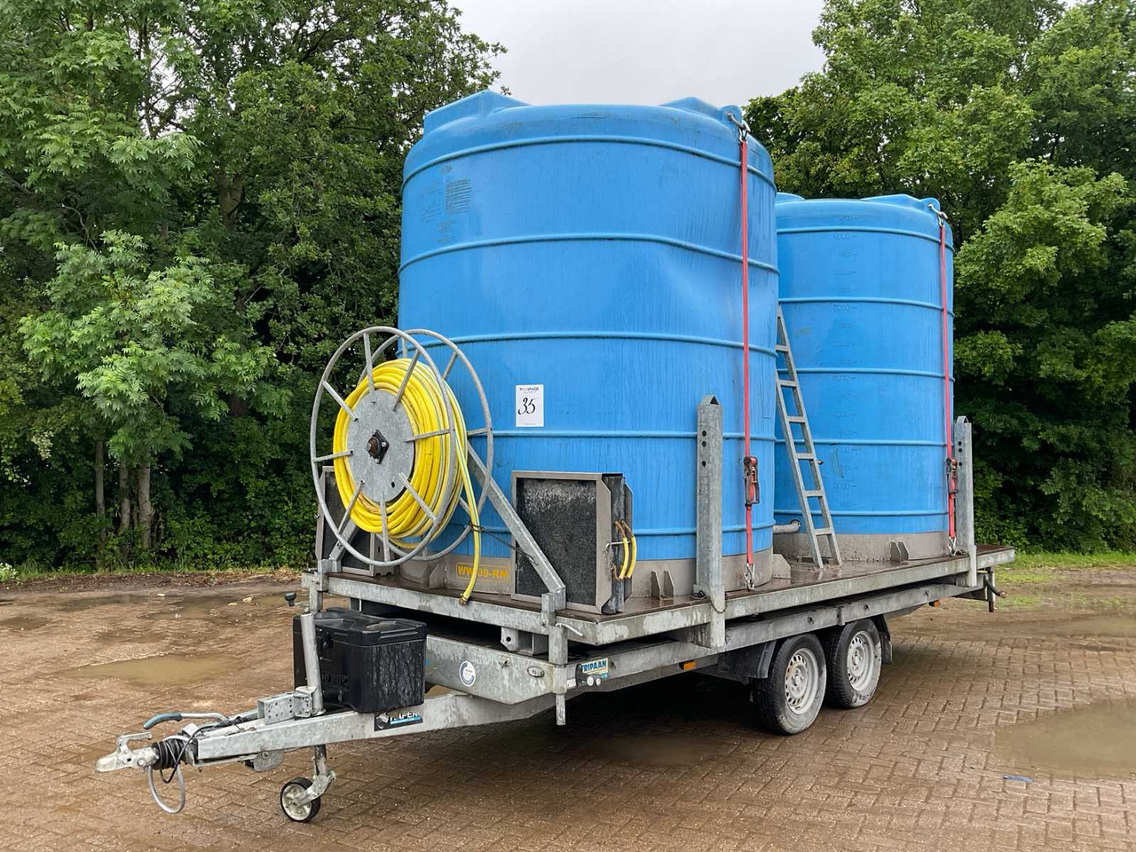 HAPERT WATER TRUCK TRAILER - Remorque: photos 1 HAPERT WATER TRUCK TRAILER - Remorque: photos 1