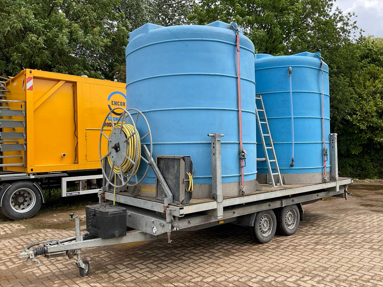 HAPERT WATER TRUCK TRAILER - Remorque: photos 1 HAPERT WATER TRUCK TRAILER - Remorque: photos 1