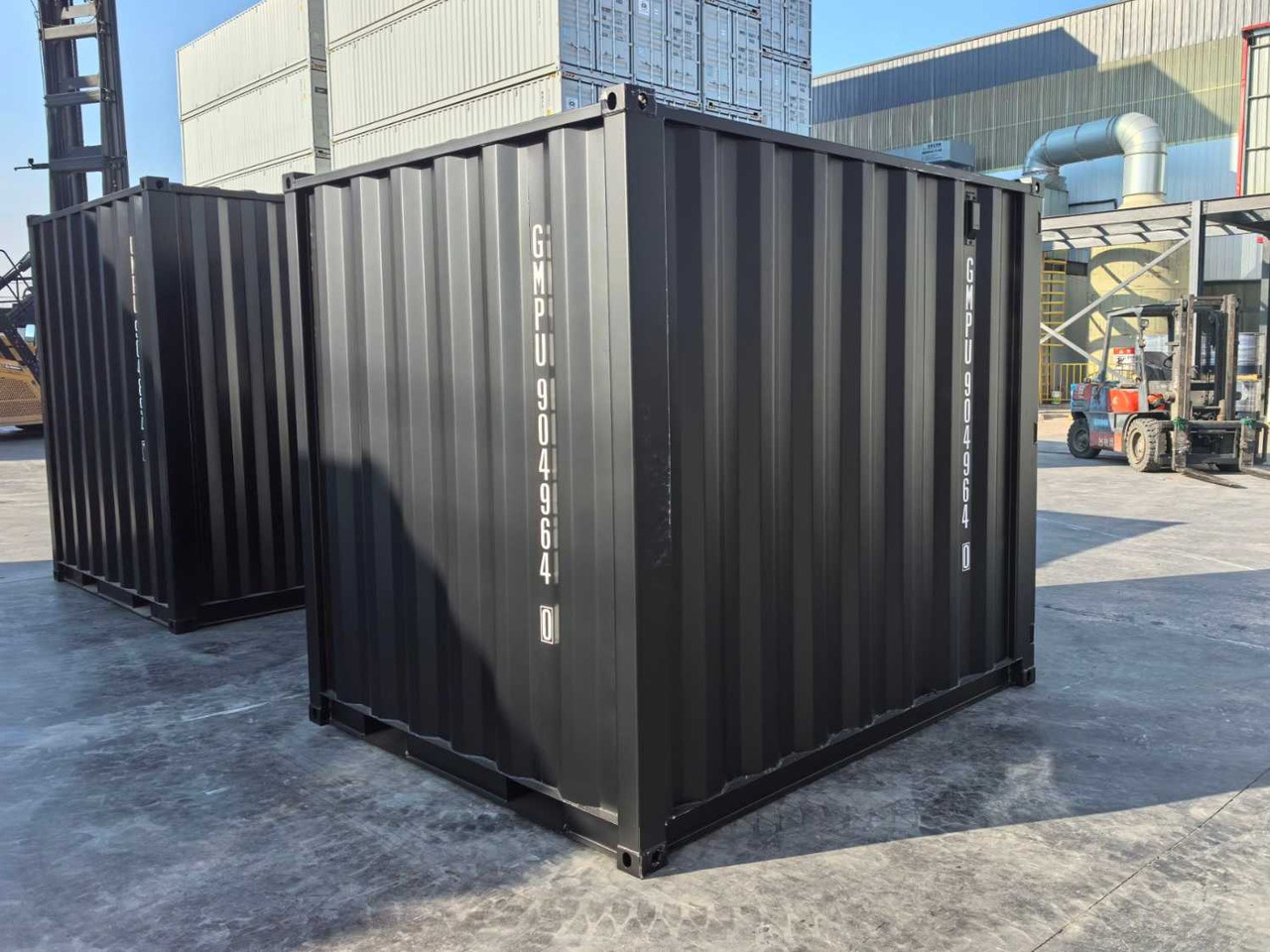 Rhino-Cross-Containers 12ft Zwart - Conteneur maritime: photos 2 Rhino-Cross-Containers 12ft Zwart - Conteneur maritime: photos 2