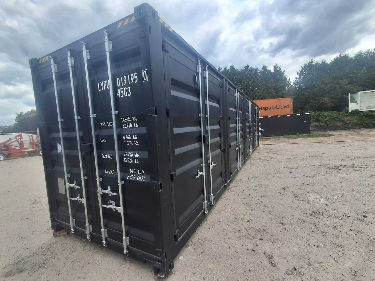 Rhino-Cross-Containers 40 ft High Cube Zwart - Conteneur maritime: photos 2 Rhino-Cross-Containers 40 ft High Cube Zwart - Conteneur maritime: photos 2