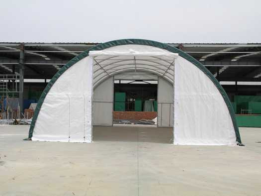 Rhino-Cross-Shelter 308515R - 26x9,15x4,5 m - Cuve de stockage: photos 3 Rhino-Cross-Shelter 308515R - 26x9,15x4,5 m - Cuve de stockage: photos 3