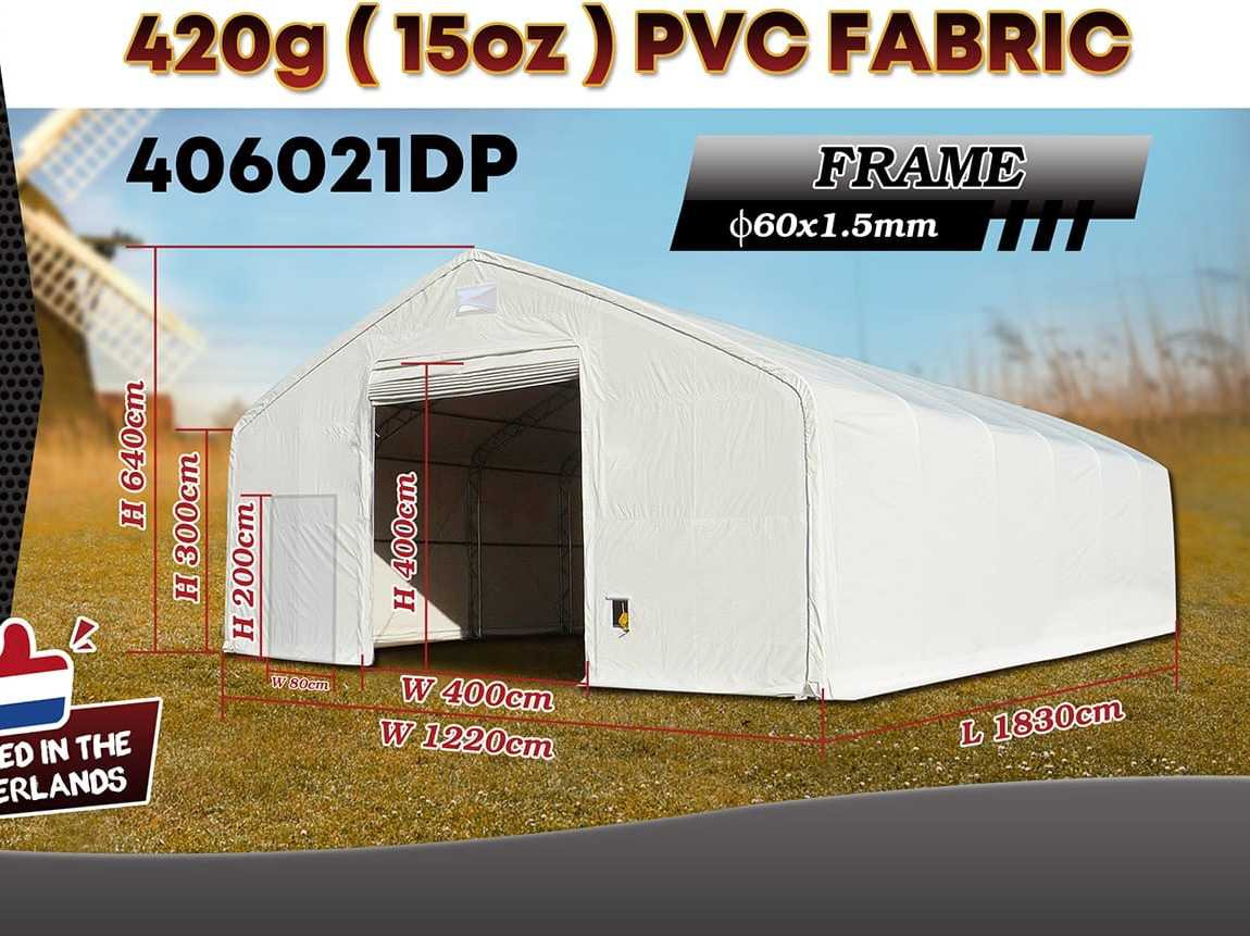 Rhino-Cross-Shelter 406021DP 18,3x12,2x6,4 m - Cuve de stockage: photos 2 Rhino-Cross-Shelter 406021DP 18,3x12,2x6,4 m - Cuve de stockage: photos 2