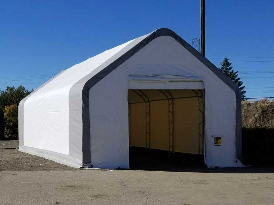 Rhino-Cross-Shelter 5010023DP - 30,5x15,25x7,015 m - Cuve de stockage: photos 1 Rhino-Cross-Shelter 5010023DP - 30,5x15,25x7,015 m - Cuve de stockage: photos 1