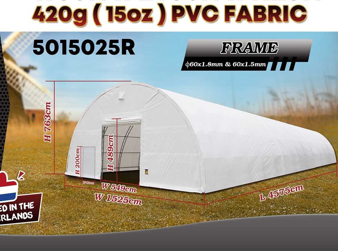 Rhino-Cross-Shelter 5015025R - 45,75x15,25x7,625 m - Cuve de stockage: photos 2 Rhino-Cross-Shelter 5015025R - 45,75x15,25x7,625 m - Cuve de stockage: photos 2