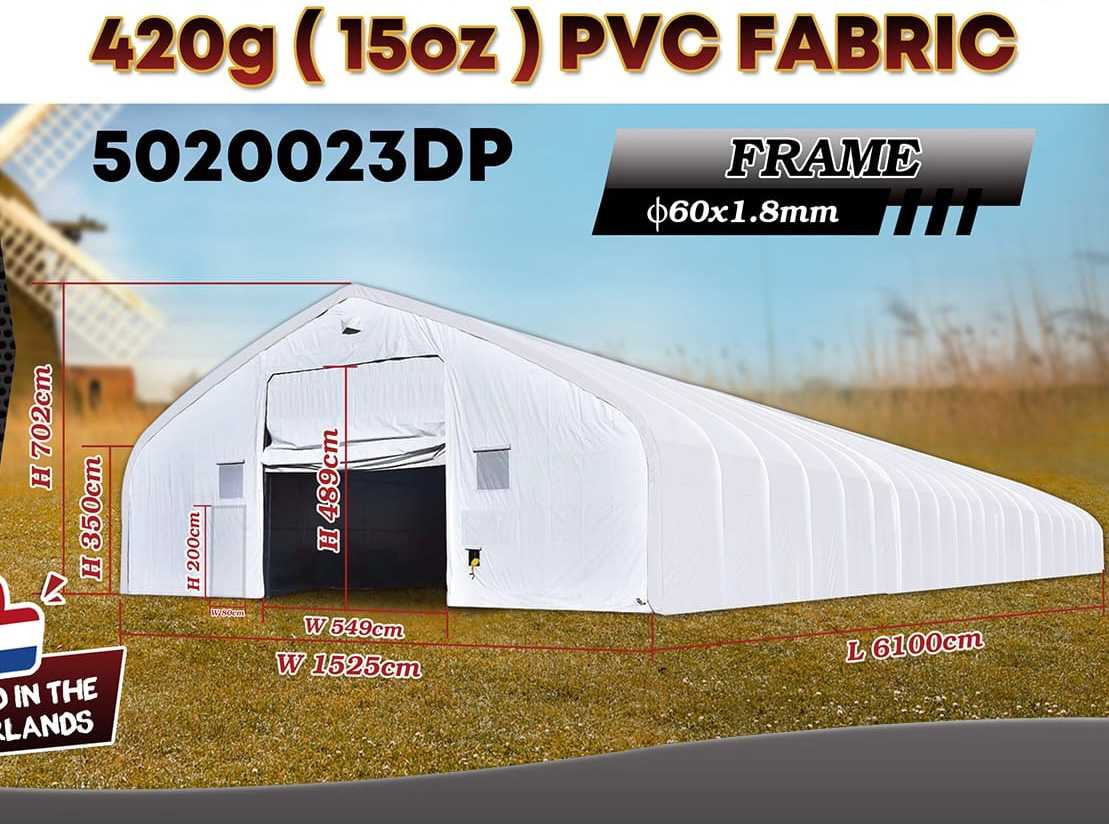 Rhino-Cross-Shelter 5020023DP - 61x15,25x7,015 m - Cuve de stockage: photos 2 Rhino-Cross-Shelter 5020023DP - 61x15,25x7,015 m - Cuve de stockage: photos 2