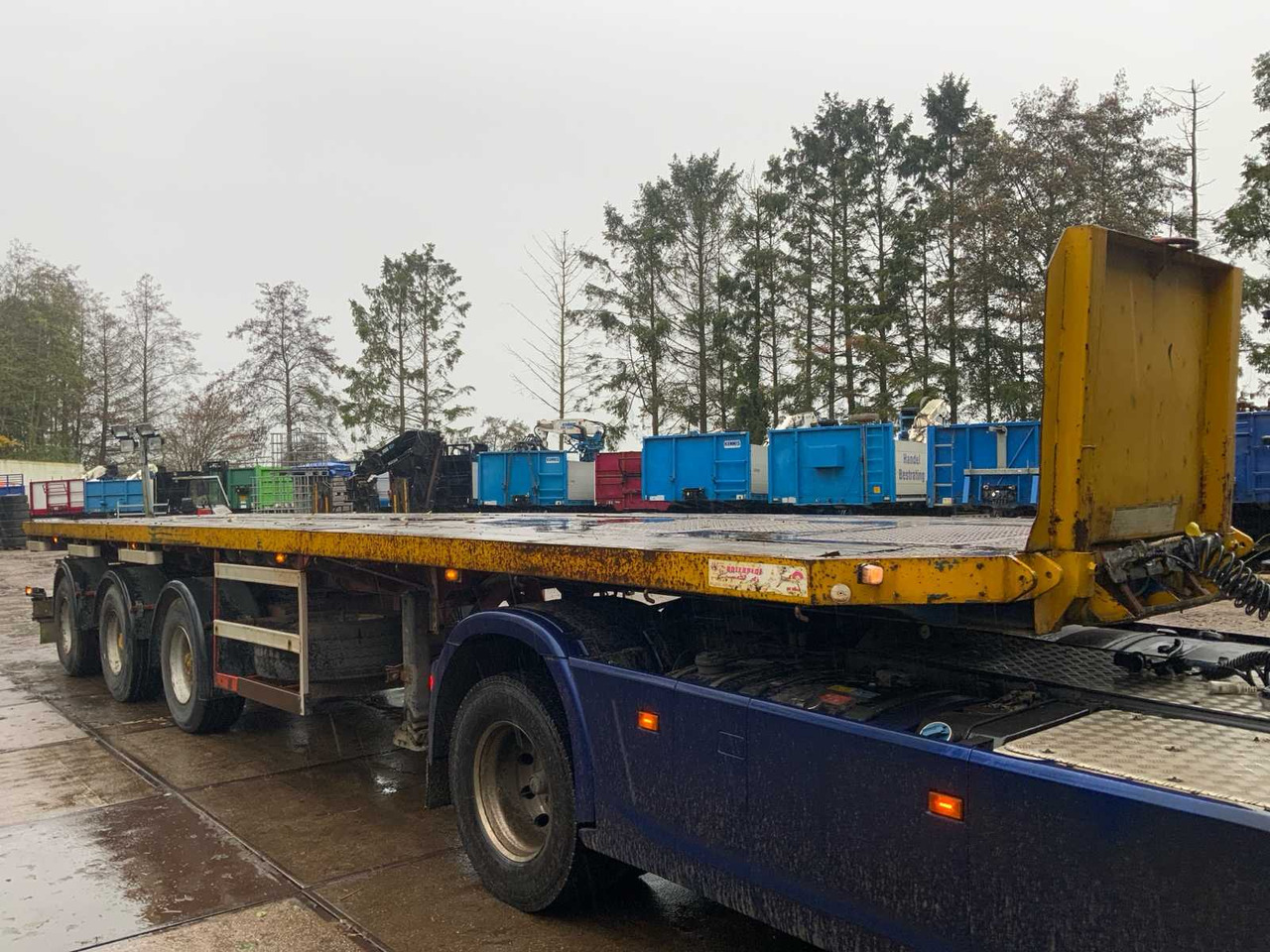 2001 BROSHUIS 3 AOU-48S SEMI-TRAILER - Semi-remorque: photos 5 2001 BROSHUIS 3 AOU-48S SEMI-TRAILER - Semi-remorque: photos 5