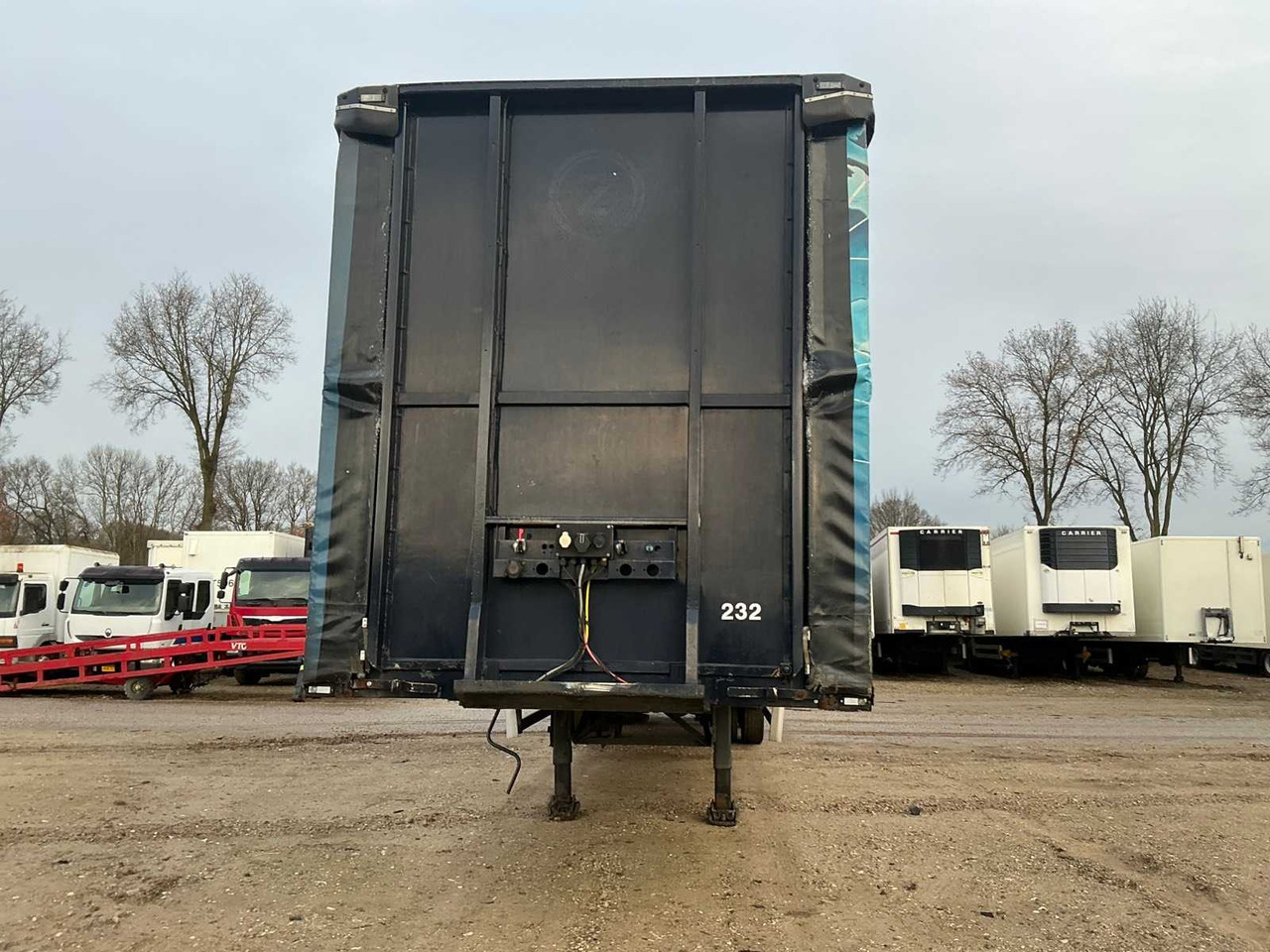 2001 PACTON T2-001 TAUTLINER SEMI-TRAILER - Semi-remorque: photos 2 2001 PACTON T2-001 TAUTLINER SEMI-TRAILER - Semi-remorque: photos 2